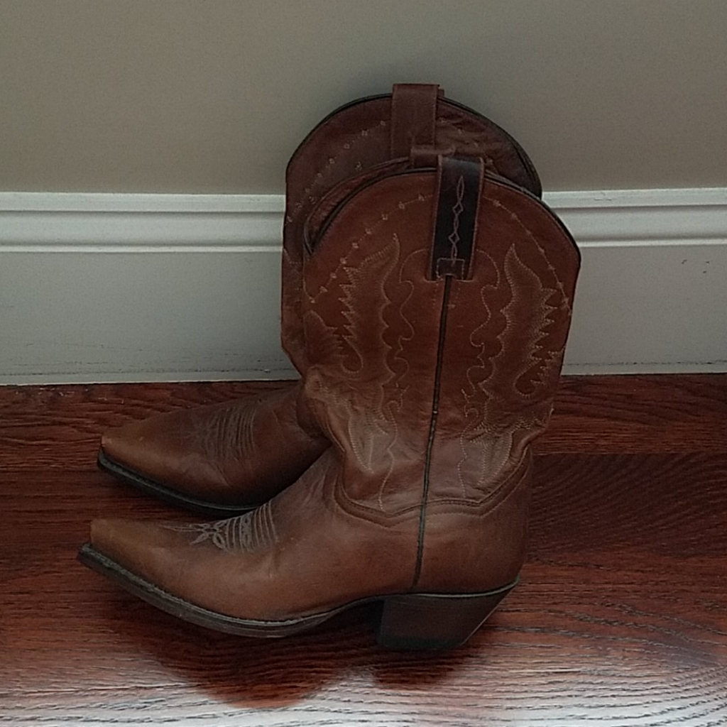 Dan Post Leather Cowboy Boots